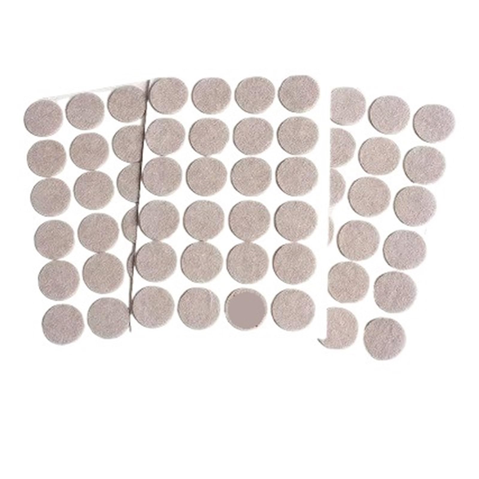 Furniture Pads 3-72Pcs Felt Chair Leg Pads 3.0mm Thick Floor Scratch Protector Mat Mute Non-slip Self Adhesive DIY Furniture Accessories(22mm-72pcs)