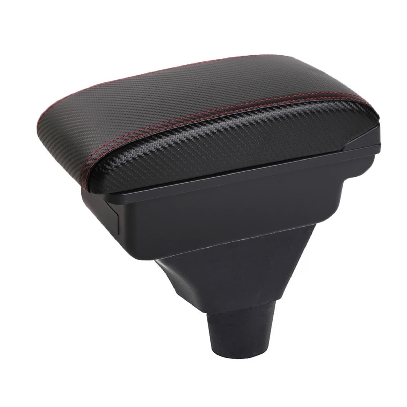 Ggwqoops Car Armrests For Civic For Ep3 Car Central Armrest Storage Box Elbow Support For Drivers And Passengers Armrest Box(A-No USB-Red Line)