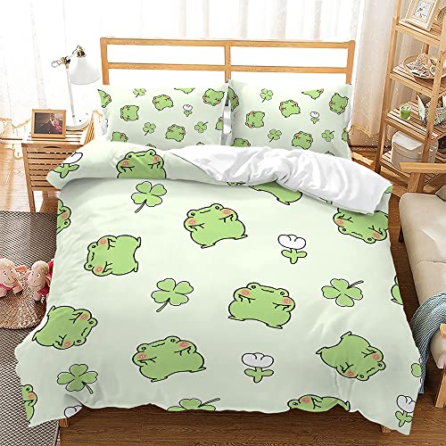 Housse de couette imprimée Stitch en microfifre douce avec 2 taies - 2