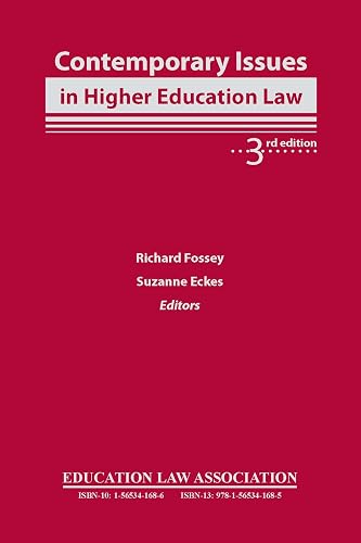 Contemporary Issues in Higher Education Law, 3rd Edition