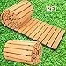 12ft x 45cm Cedarwood Garden Pathway | Roll-Out Non-SlipGarden Walkway for Patio, Lawn & Backyard - Outdoor Wooden Pathway Kit