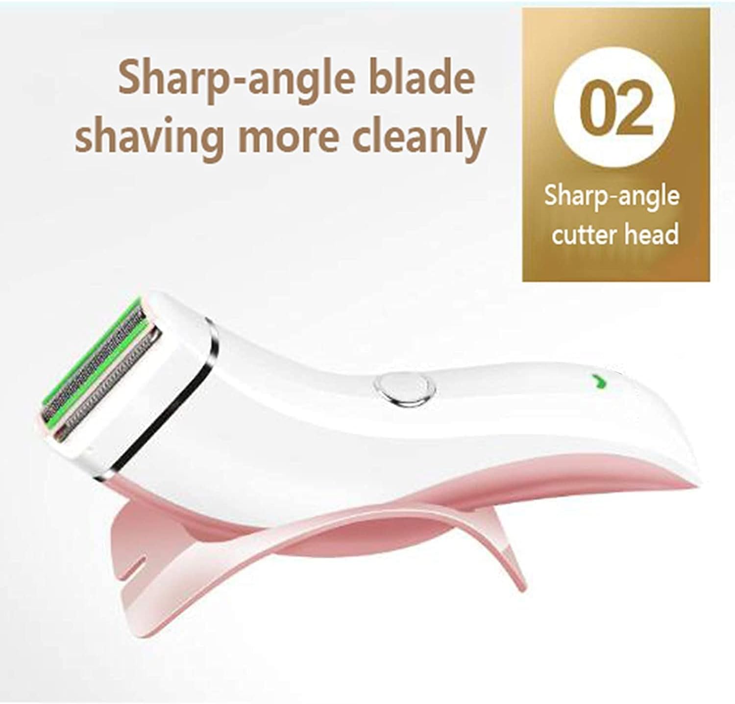 Epilator, Hair Removal for Women, Wet& Dry, Ladies Epilator Whole Body Washing USB Rechargeable Private Parts Underarm Shaver