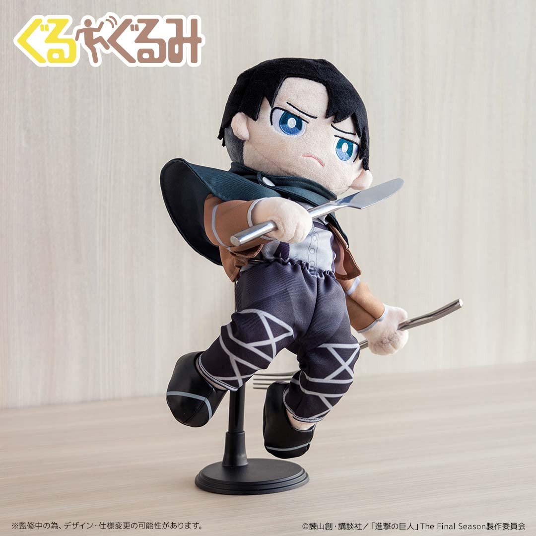 Amazon.co.jp: 進撃の巨人 ぐるぐるみ リヴァイ : ホビー