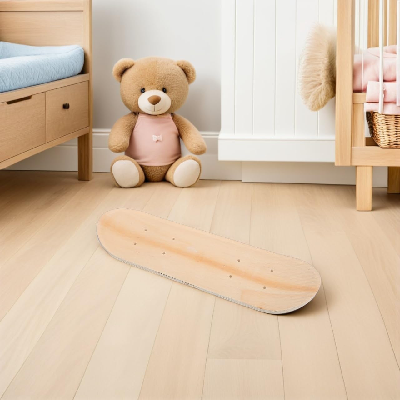 VICASKY Skateboards Small Skateboard Graffiti DIY Material Deck Wooden Painting Child 3 Stück Leeres Skateboarddeck 16.93 Zoll 7-Lagiges Ahornholz DIY Rohling Bemalen Kinder Kunst Handwerk