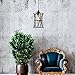 HMVPL Farmhouse Plug in Pendant Light, Outdoor Swag Lamp with Plug in Cord On/Off Dimmer, Plug in Hanging Light Fixture for Dining Room Bedroom Kitchen Island(1 Pack)