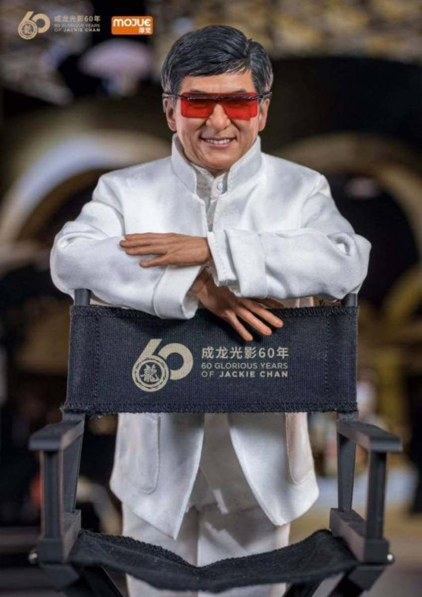 【美品】ジャッキー・チェン 芸歴60周年記念 1/6 フィギュア MOJUE Amazon | ジャッキーチェン芸歴60周年記念 1/6 フィギュア | ロボット