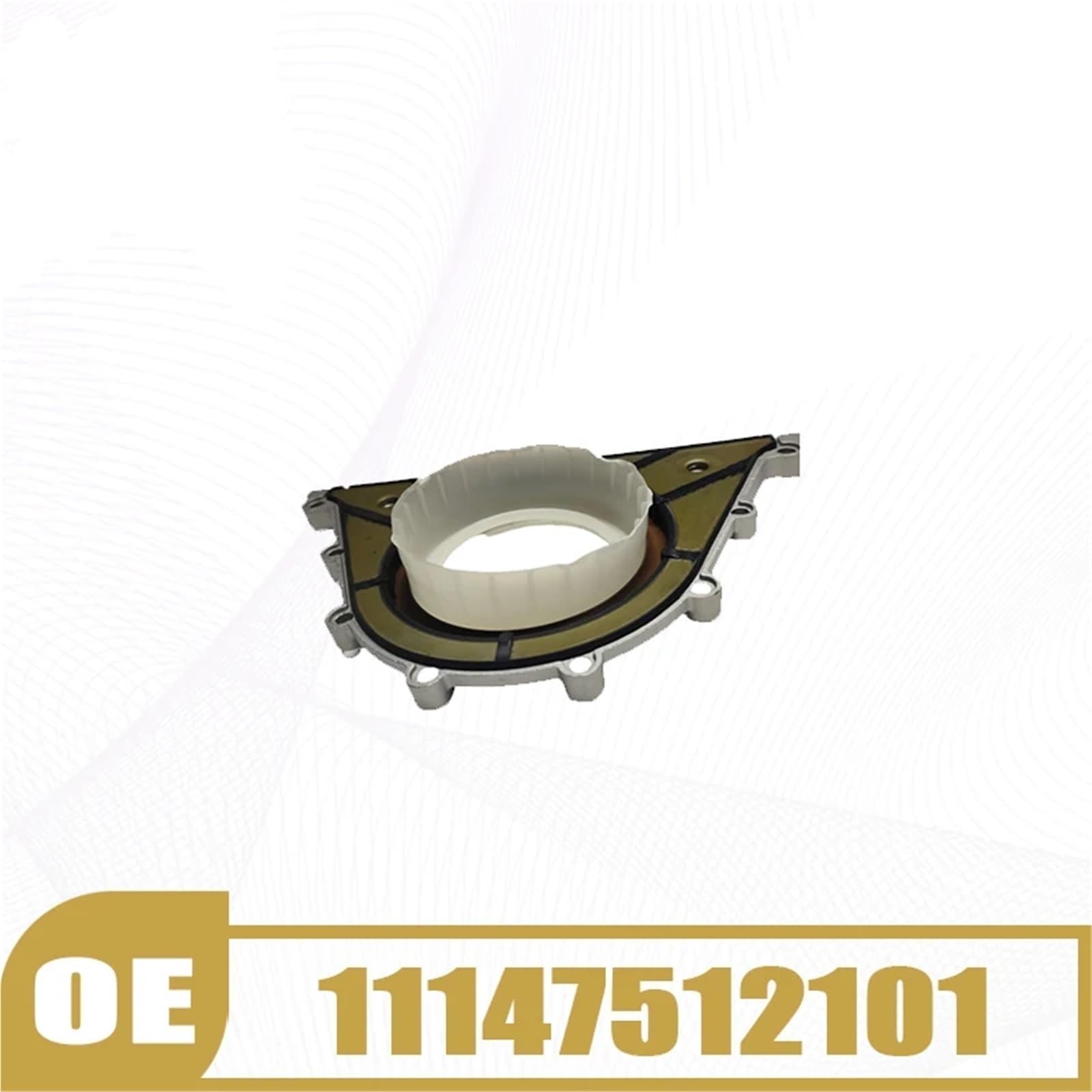 Asiento del retén de aceite trasero del cigüeñal 11147512101 para BMW Serie 3, 5, 6 y 7 E30