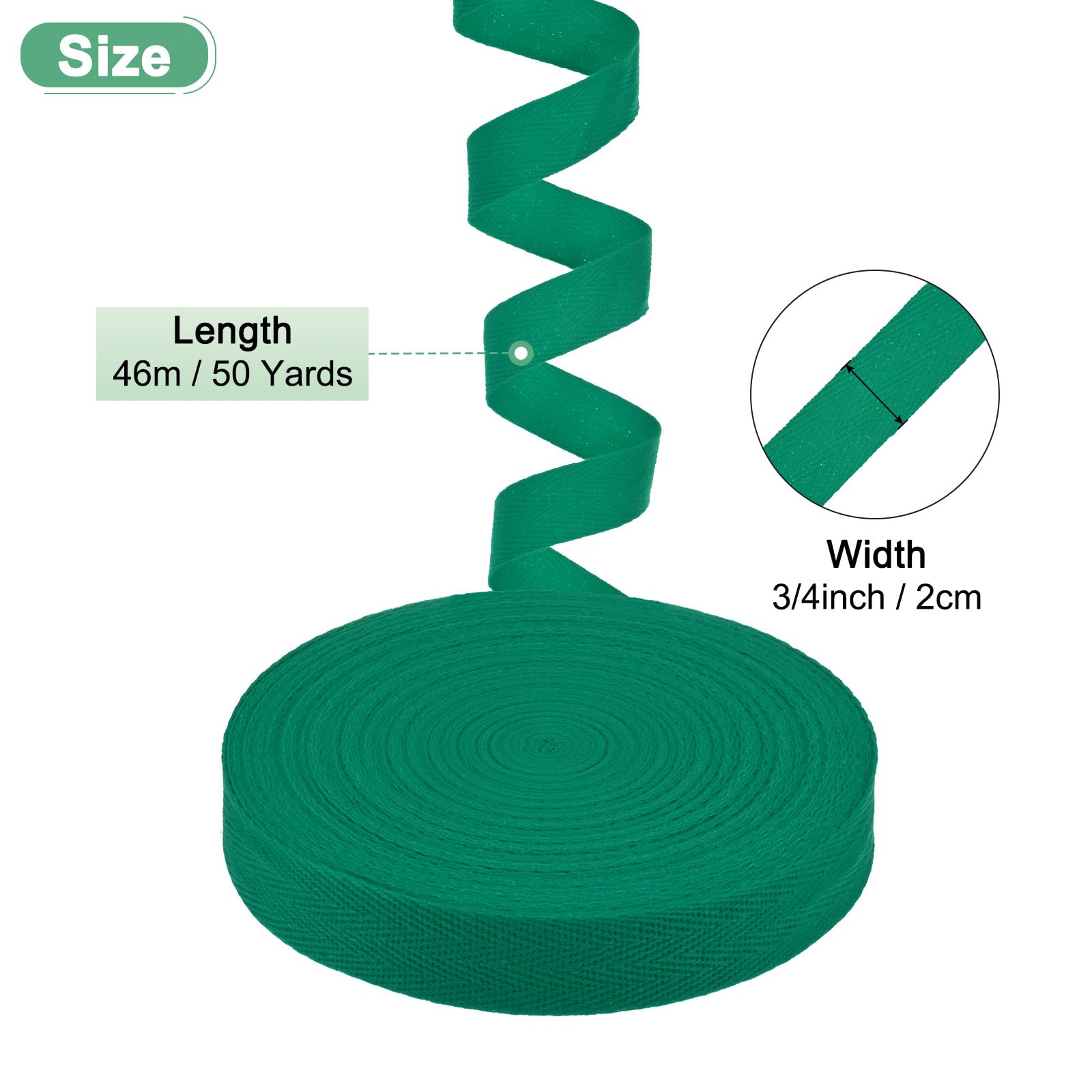 M METERXITY Cotton Twill Tape - Image 3