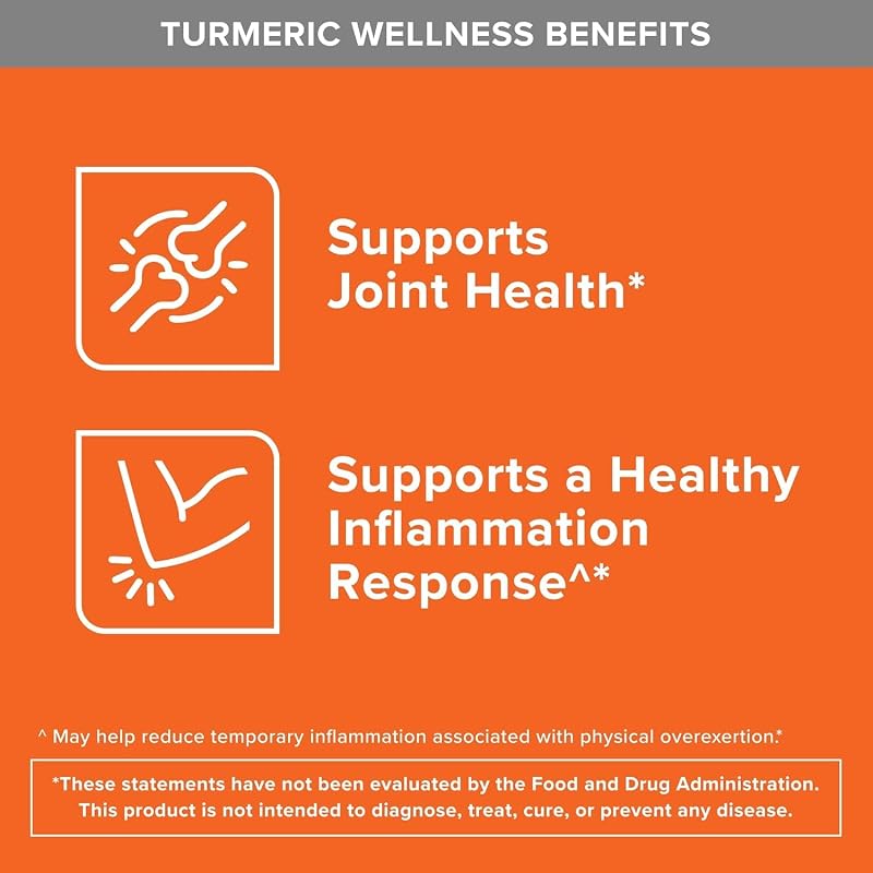Qunol Turmeric + Black Pepper & Ginger, 2400mg Enhanced Absorption, 105ct image 2
