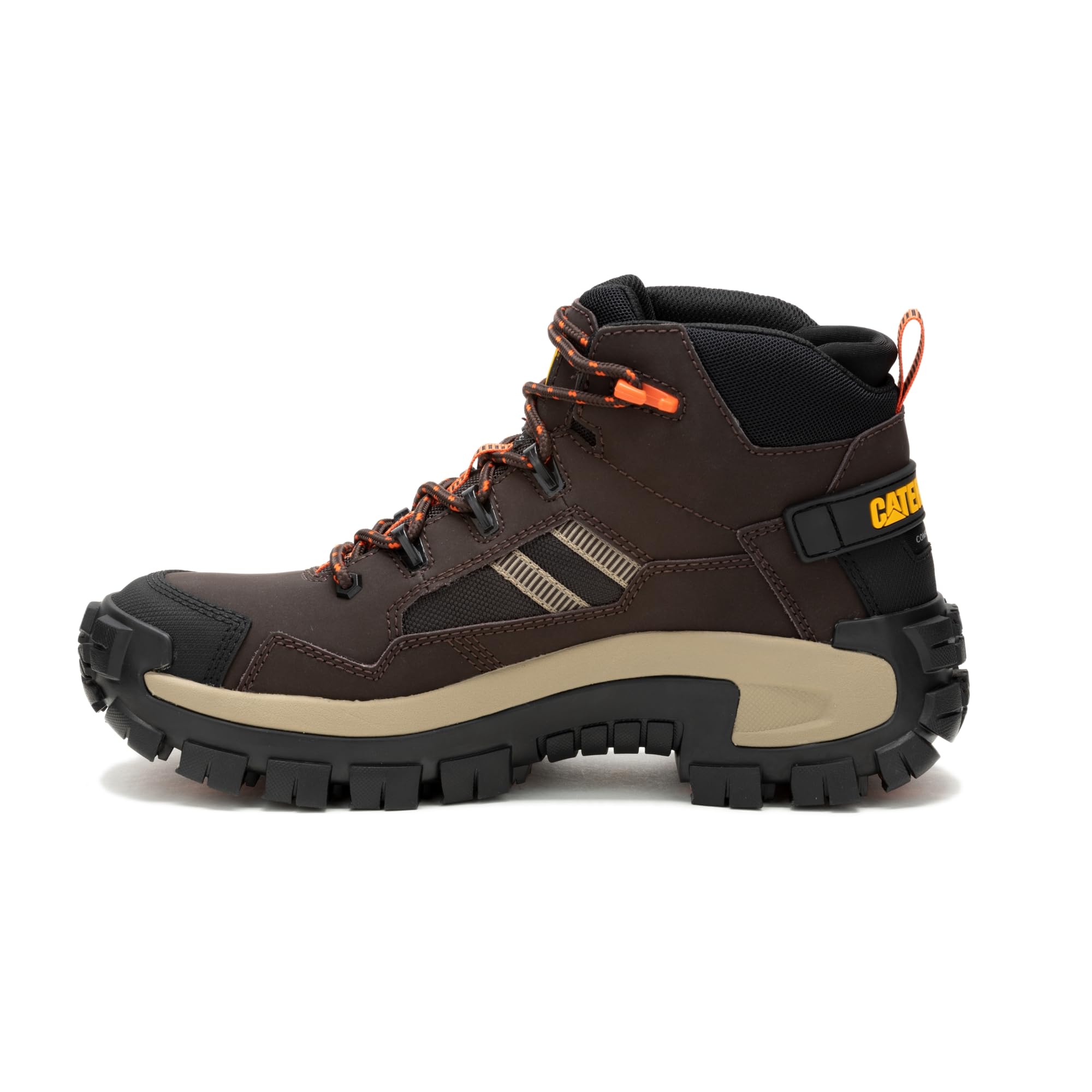 Cat Footwear P9166320108.5W Invader Mid Vent Ct - Grão de café 08
