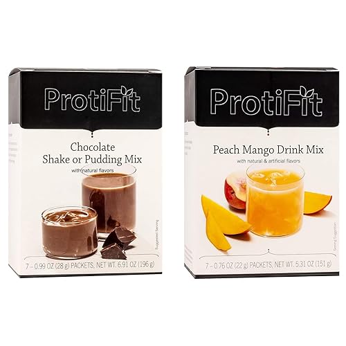 Batido de chocolate de reemplazo de comidas y bebida de fruta de mango con alto contenido de proteínas, sin gluten, keto, baja en calorías, baja en