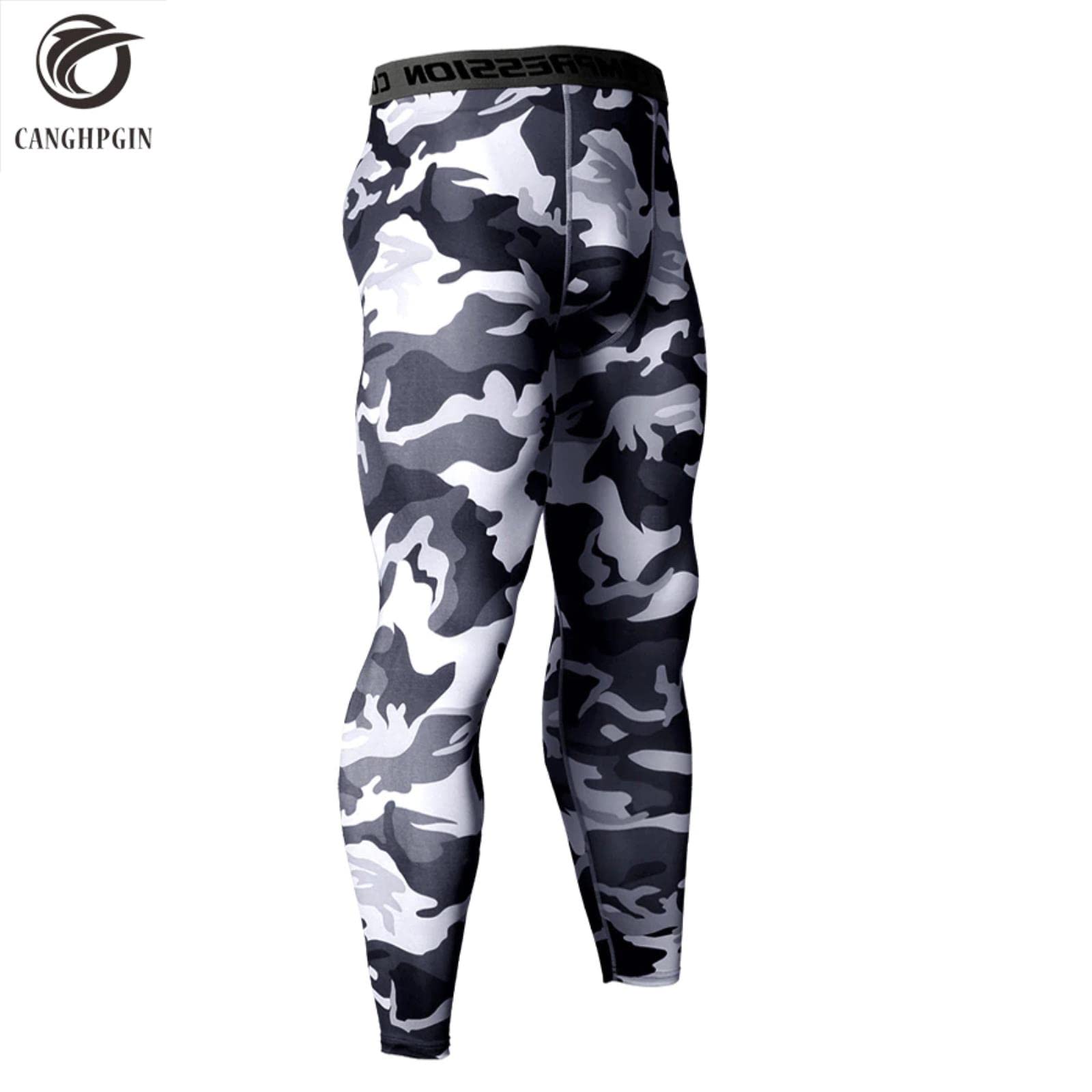 Męskie legginsy sportowe spodnie do biegania na siłownię męska odzież sportowa spodnie do jogi spodnie kompresyjne legginsy do biegania męskie trening Fitness