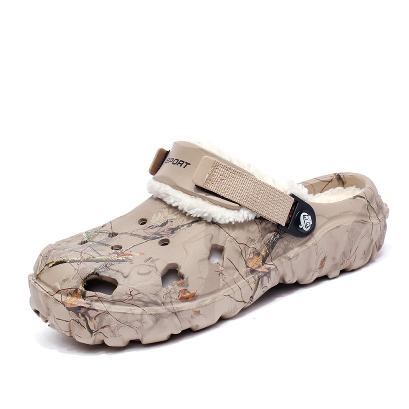 Zuecos de invierno para hombre antideslizantes ELIOGN: despídete de los pies fríos y resbalones 8