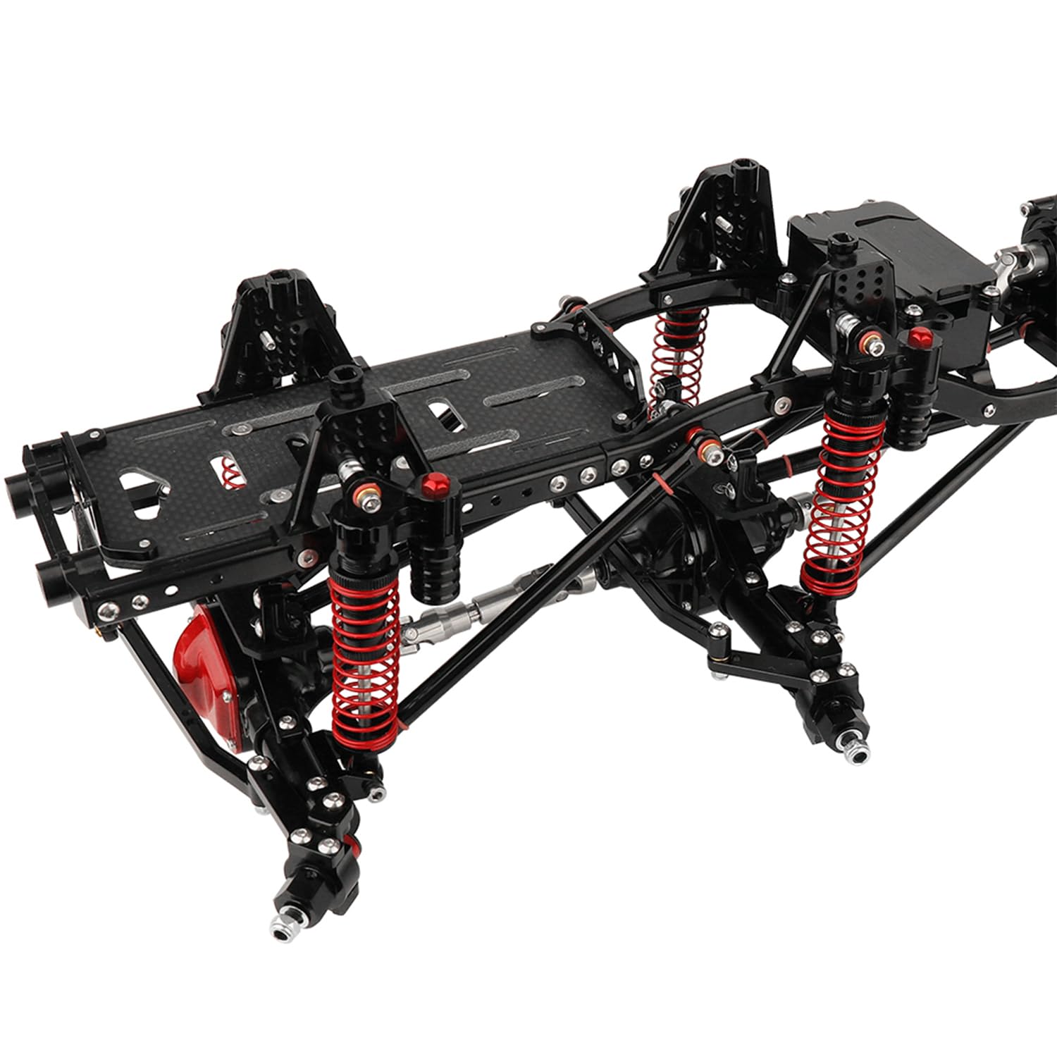 Amazon.com: RZXYLRC Metal 8x8 RC Car Chassis Frame with Gearbox,2