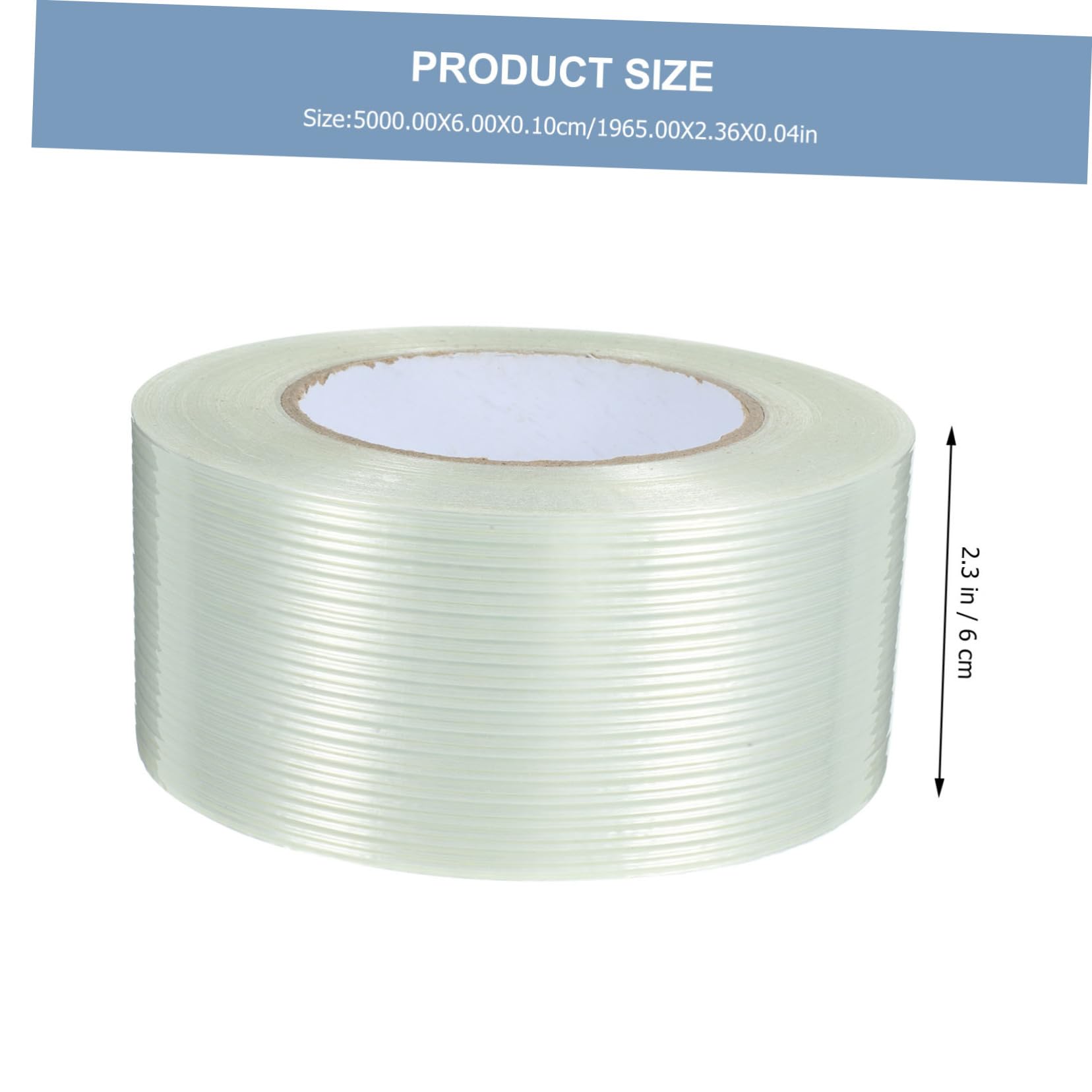 Holibanna 1Roll Fiberglass Repair Tape Strong Adhesive Tape for Canvas and Tent Repairs Non Marking Single Side Strapping Tape and Easy