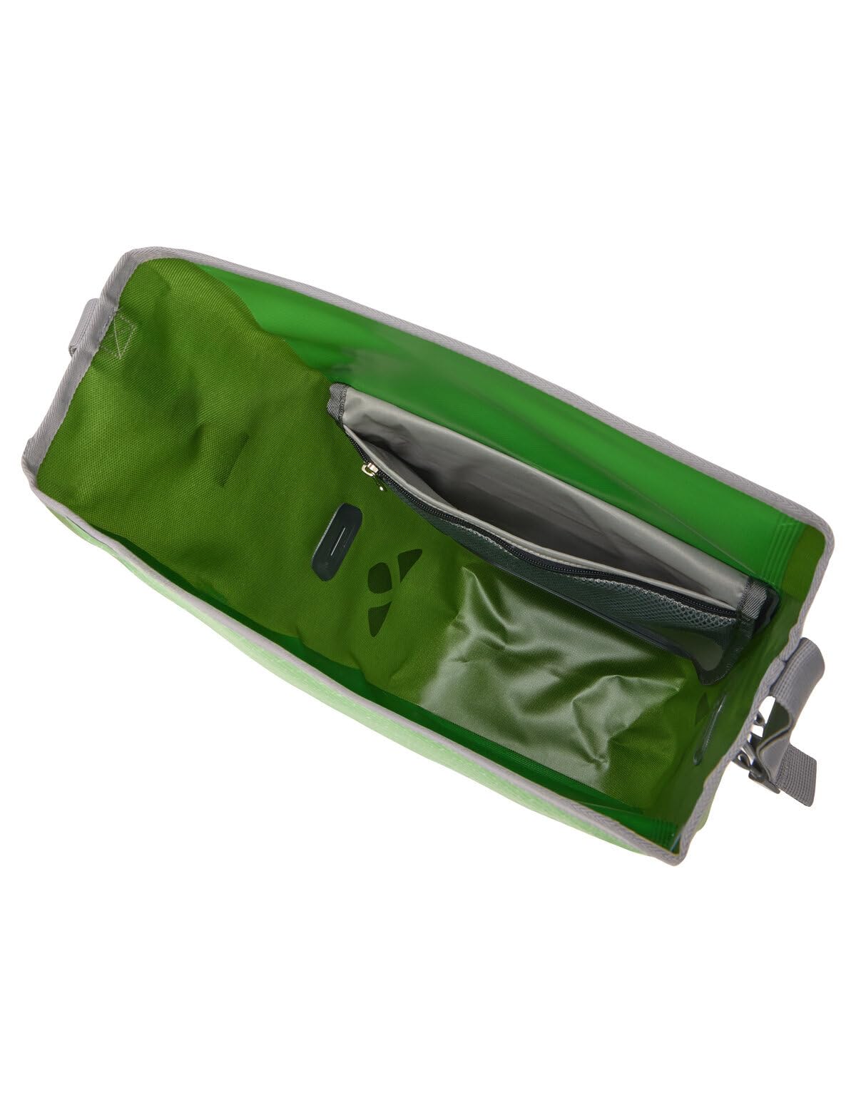 VAUDE Aqua Front –Alforjas delanteras para bicicleta – Juego de 2 bolsas para bici adaptables a la carga e impermeables – Talla Única