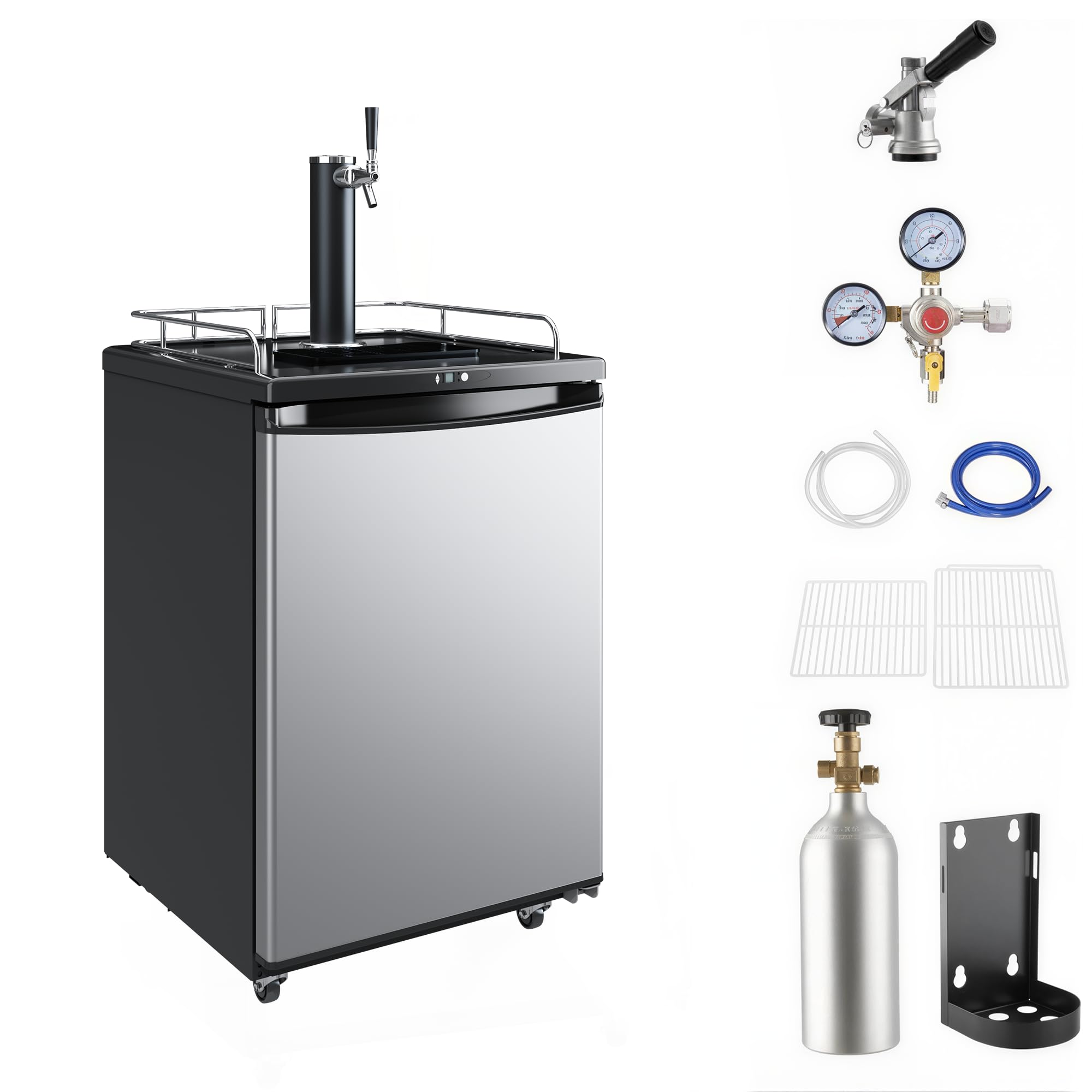 Garvee ch4-8uYp9819-f7Q7Vz4V-DjrbHxD 5.8 cu ft Kegerator Stainless Steel
