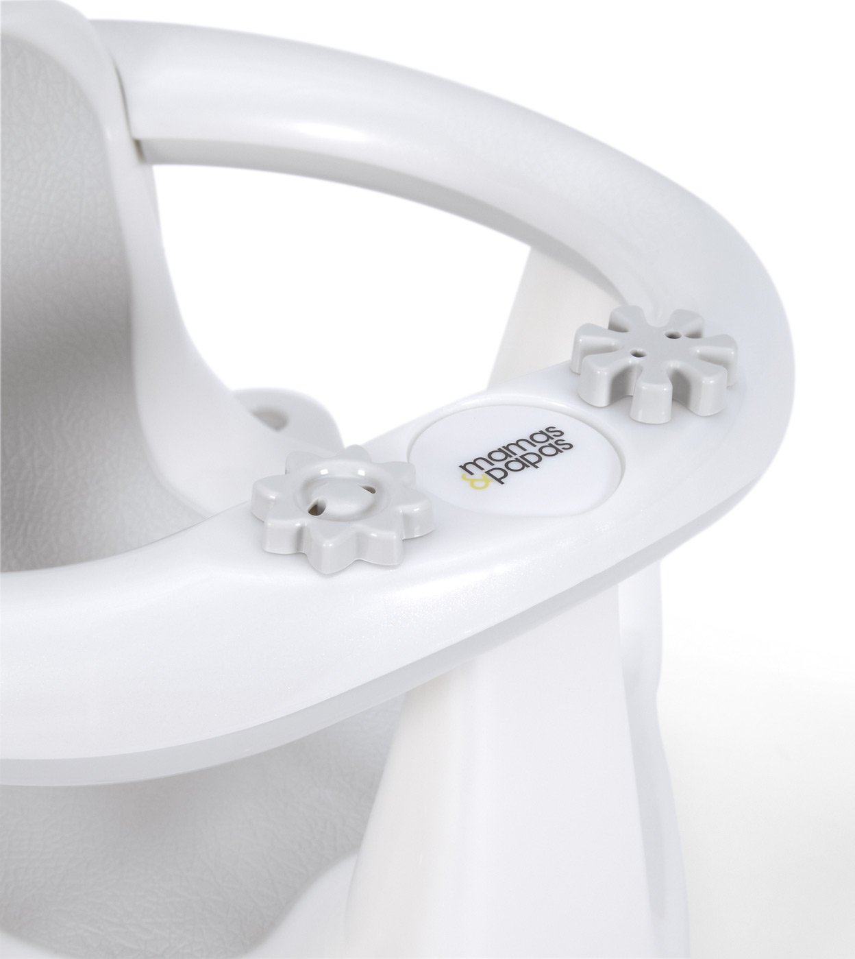 Mamas & Papas Oval Baby Bath Seat with Suction Pad Feet and Water Level