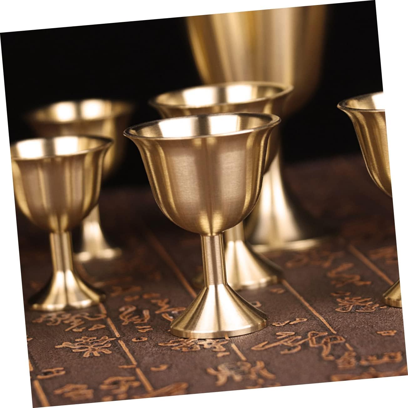 Vintage Chalice Goblet, Sacrifice Cup,1 Pc Brass Wine Glass Copper Wine Goods Decor Vintage Goblet Vintage Home Decor House Decorations for Home Copper Cup