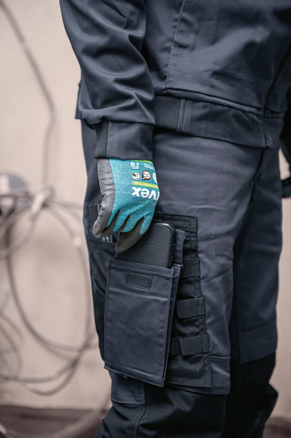 Uvex Echor - Pantalones de Trabajo para Hombres con Mucho - Flexibles & robustos
