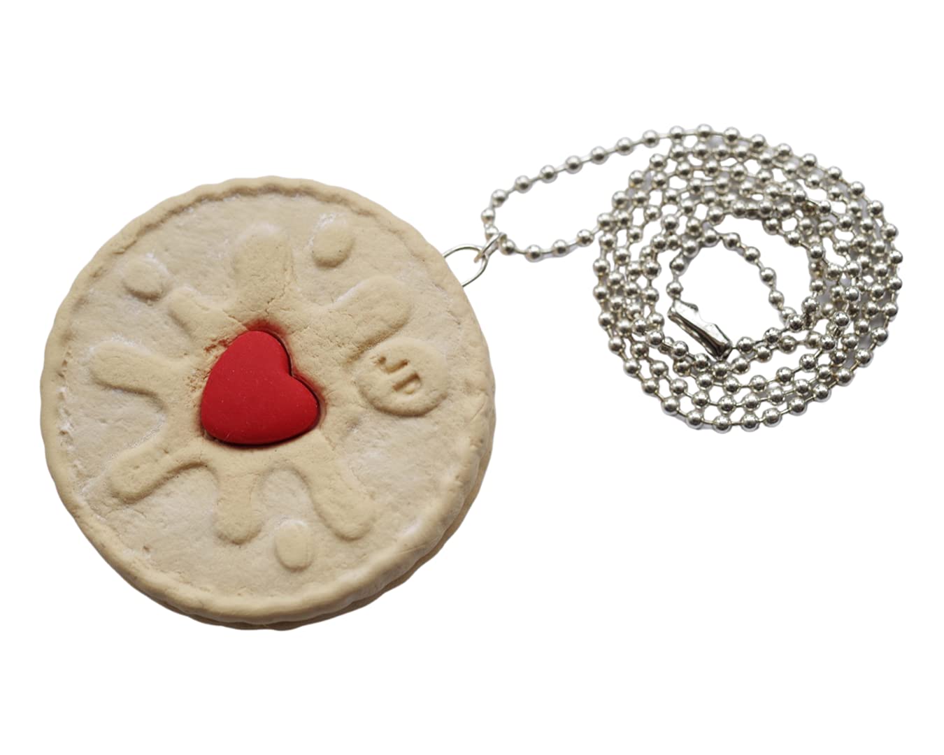 Jammy Dodger Biscuit Necklace