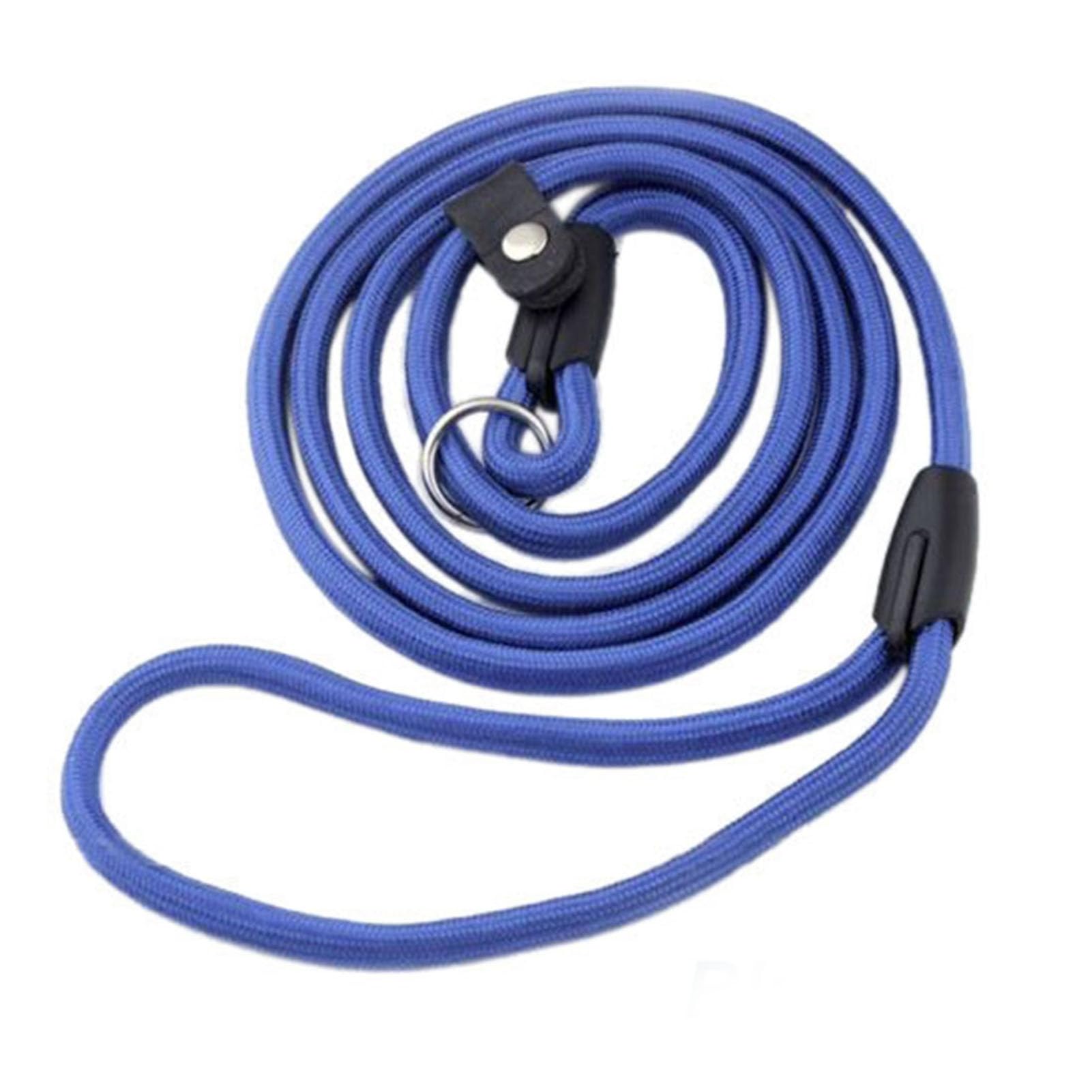matumou Pet Dog Nylon Rope Training Leash Slip Lead Strap Adjustable Traction Collar