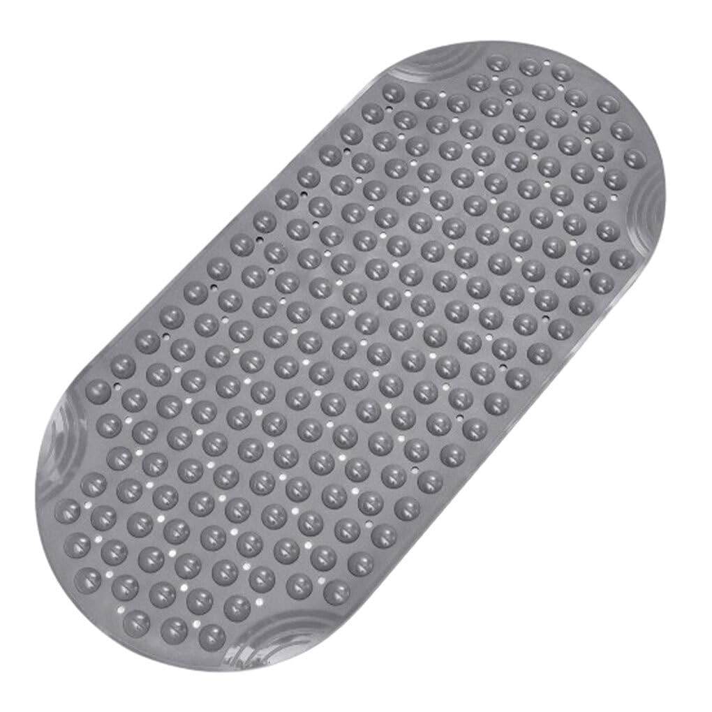 Tappetini da Doccia Antiscivolo Disponibili in più Colori Facile da Pulire più Colori Disponibili Tappetini da Bagno in plastica Antiscivolo, Grigio