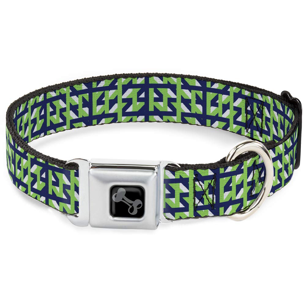 Collier pour chien Buckle-Down de qualité supérieure motif écossais