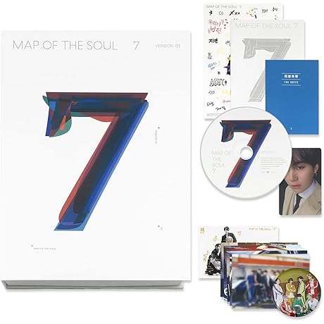 BTS Album - MAP OF SOUL : 7 [ 3 ver. ]...