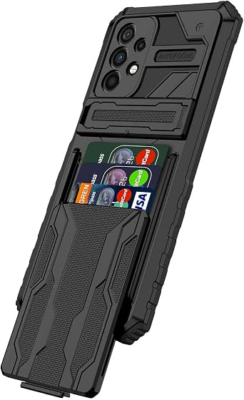 for Samsung Galaxy A23 5G Wallet Case Credit Card Holder- Black