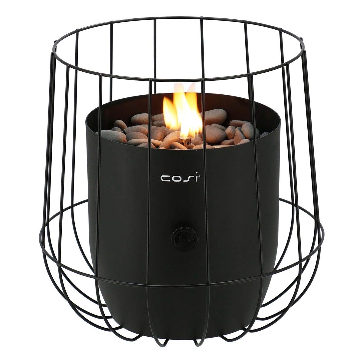 Cosi Fires ? Cosiscoop Basket Gaslantaarn zwart
