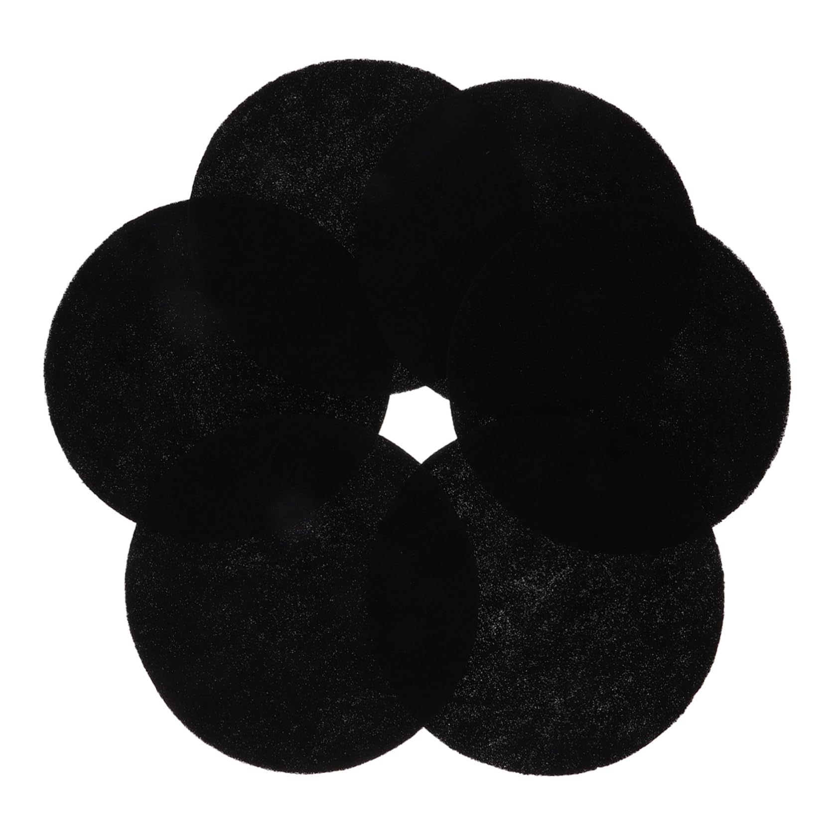 MAGICLULU 30 Piezas Filtro de Cubo de Compost de algodón Absorbe olores Filtro Acuario Filtro de Basura Accesorio de filtración de Basura Almohadillas de Filtro de Tanque de Agua Salada