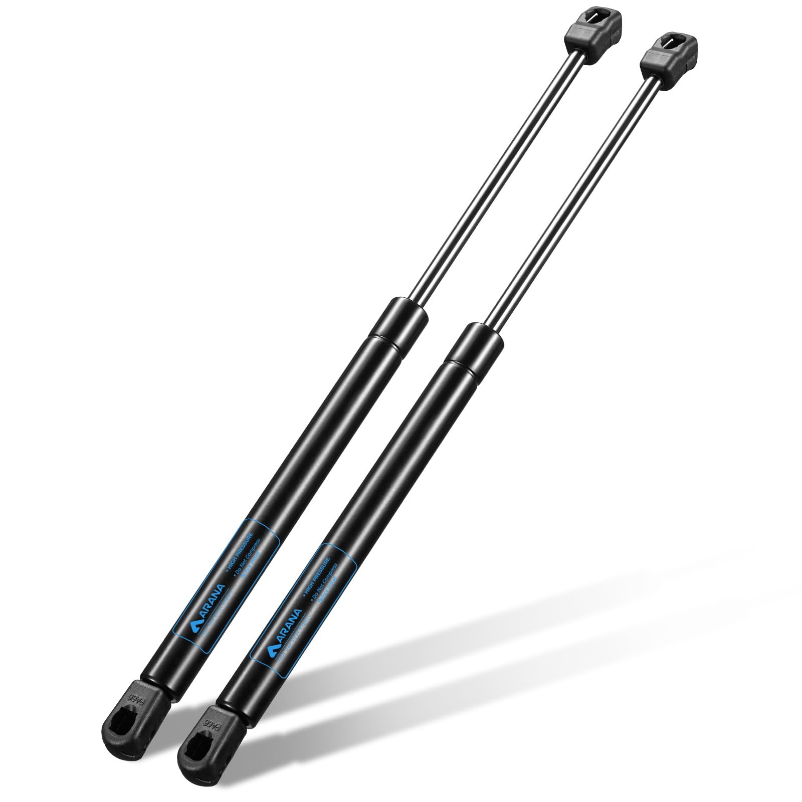 ARANA C16-21220 Gas Struts 18 inch 28lb, 18.7 inch Gas Springs Shocks Props C1621220 Lift Support for Leer Topper Window Truck Cap Snugtop Camper