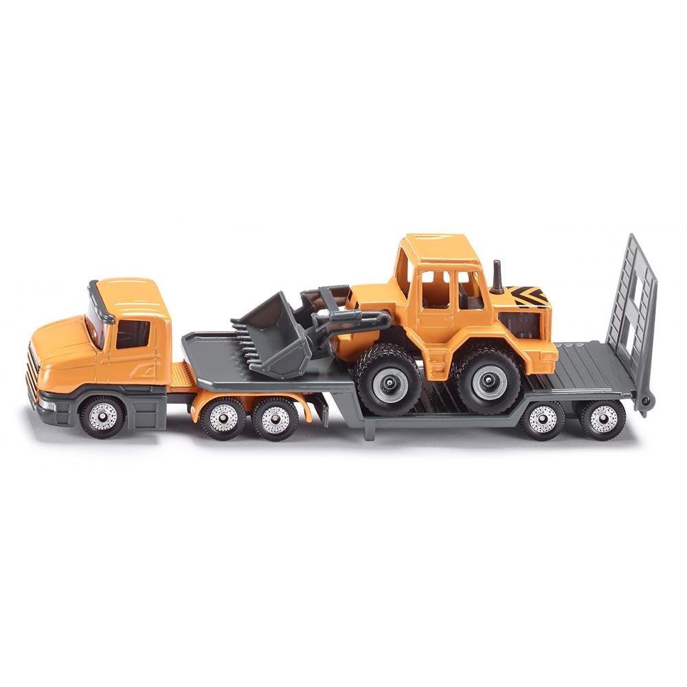 Siku 1616 Low Loader with Front Loader 1:87 Diecast Toy