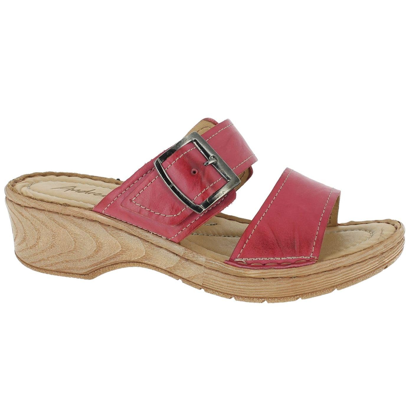 Andrea Conti Women's Coral Mules 40 EU, Koralle, 8 UK