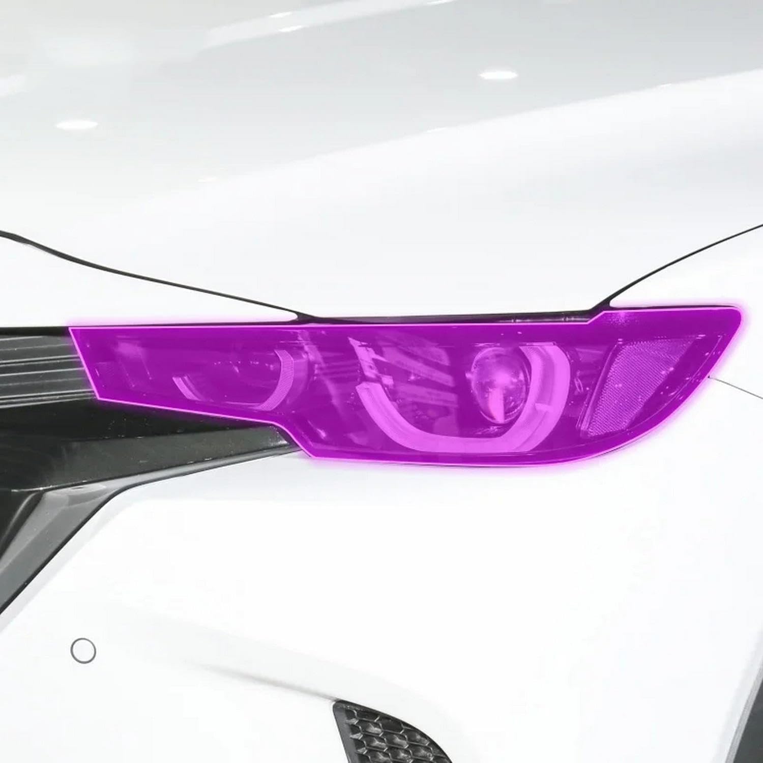Samlng Blackened Car Front Light Film For Mazda Cx-50 2023-2024 Car Exterior Film Tpu Ppf Headlamps Protective Film Anti Scratch Membrane Smoked Headlight Refit