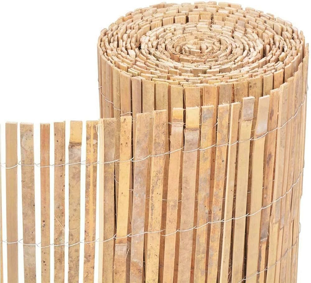 Split Bamboo Fence, Split Bamboo Privacy Screening (150cm×300cm)