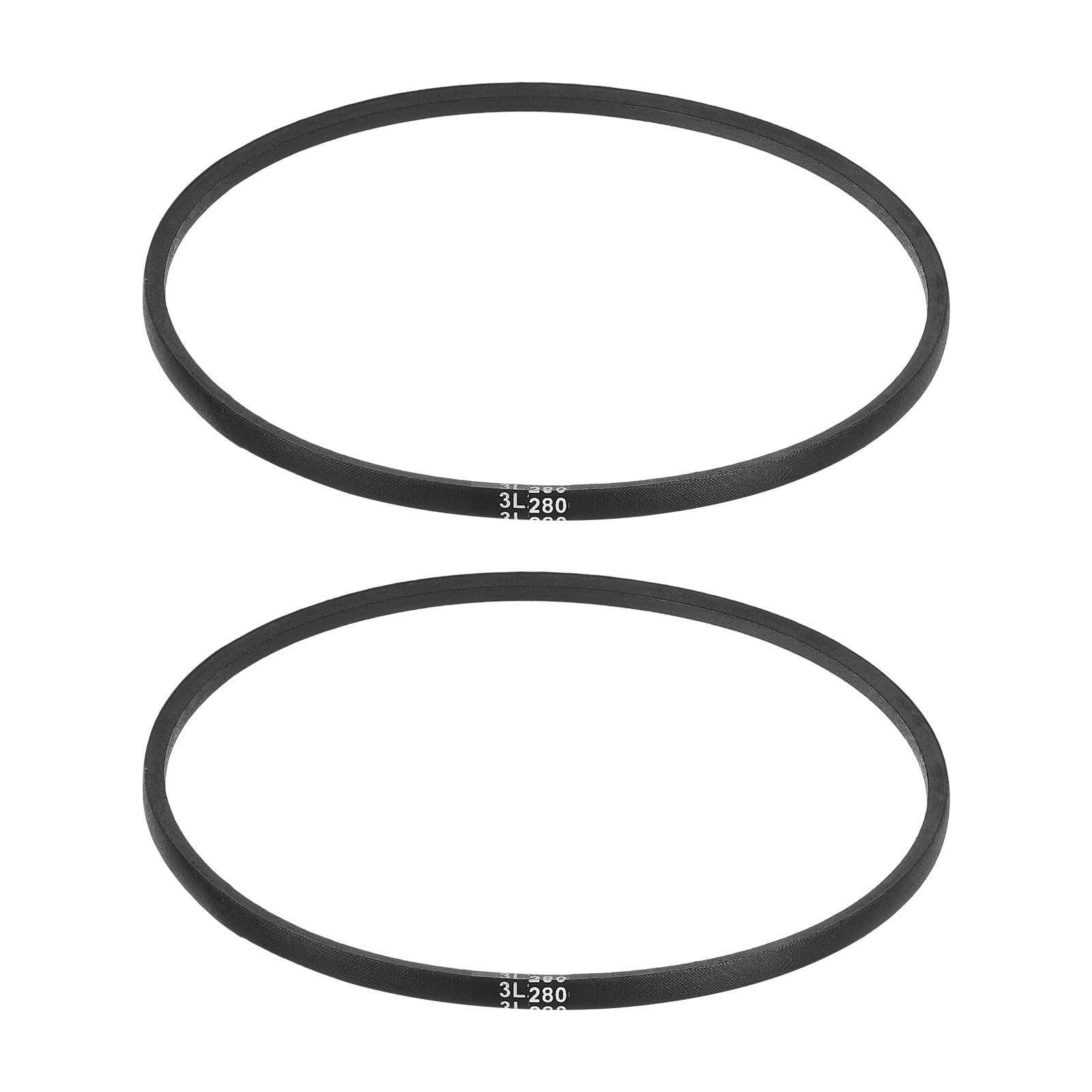 uxcell 3L240 Classic Wrapped Rubber V-Belt, 24"(610mm) Outside Circumference, 3L Profile V Belt 3/8" Width 7/32" Height — view 114