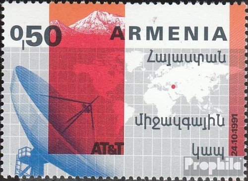 Prophila Collection Armenia Michel.-No..: 198 (Completa Edizione) 1992 Satellitentelefon (Francobolli per i Collezionisti)