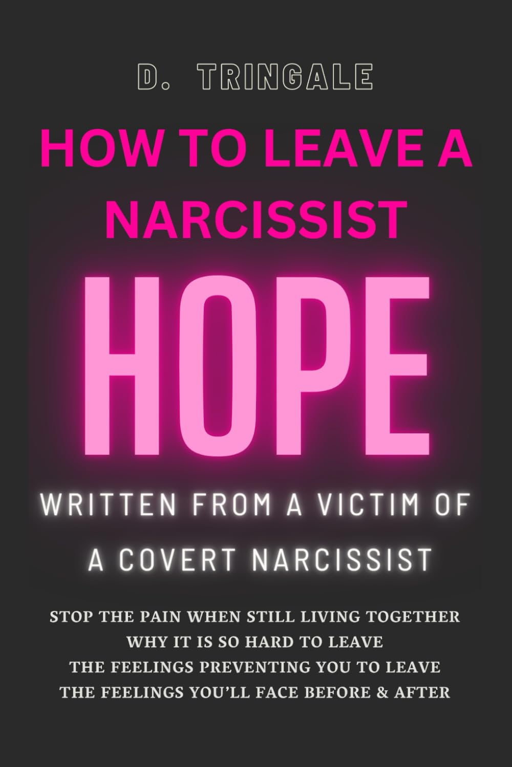 How To Leave A Narcissist: Hope from the Experience of a Victim of a Covert Narcissist Abuse: 1 (SET YOURSELF FREE)