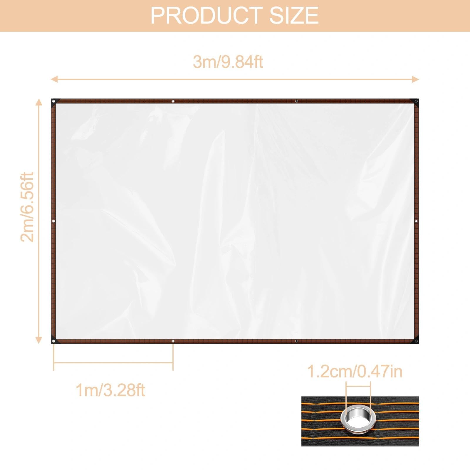 Chiluxendo wodoszczelna plandeka ochronna, Plandeka ochronna do użytku na zewnątrz(2 x 3 m)
