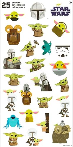 Miniatura 3 de STAR WARS Baby Yoda Hooded Towel Set for Kids Boys Girls - The Mandalorian Bath Towel Poncho Bundle with Stickers and More  Baby Yoda Bathroom Set