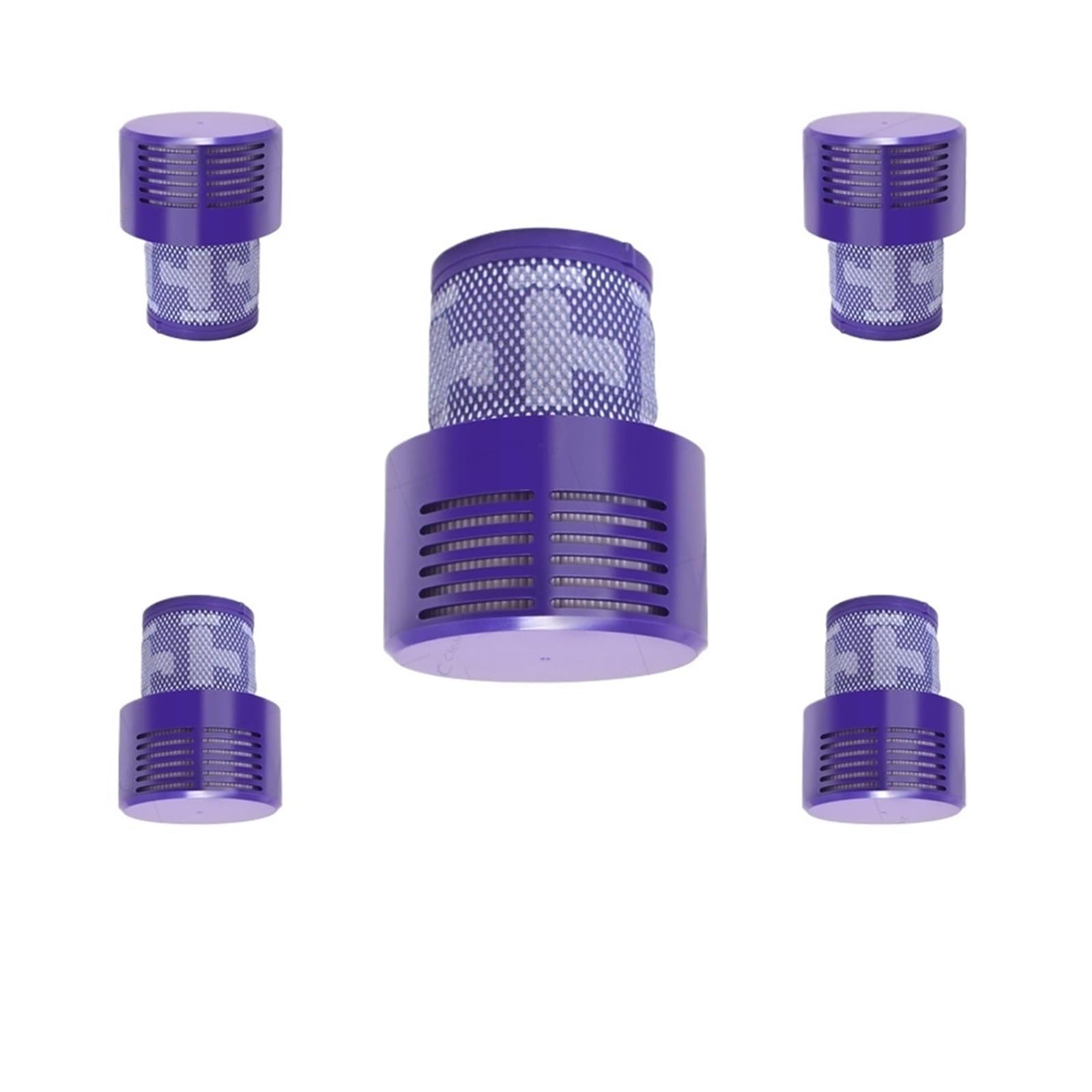 Repuestos de limpieza de filtro lavable, compatibles con Dyson, filtro V10 /SV12(Filters 4)