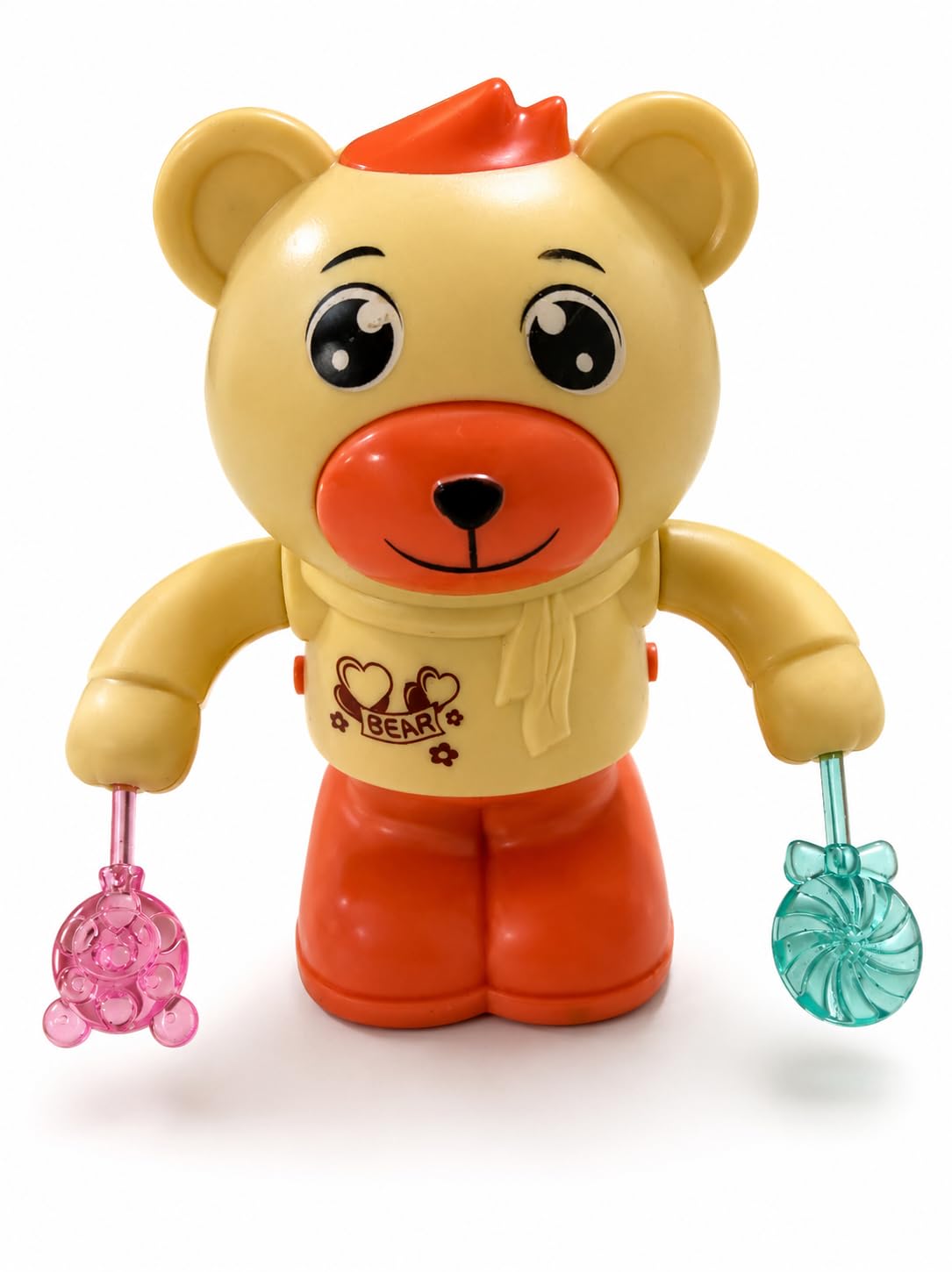 Dancing Tumbling Bear Toy for Kids | Musical Moving Bear with Lights & Flip Action | Battery Operated Interactive Toy for Boys & Girls-image-6