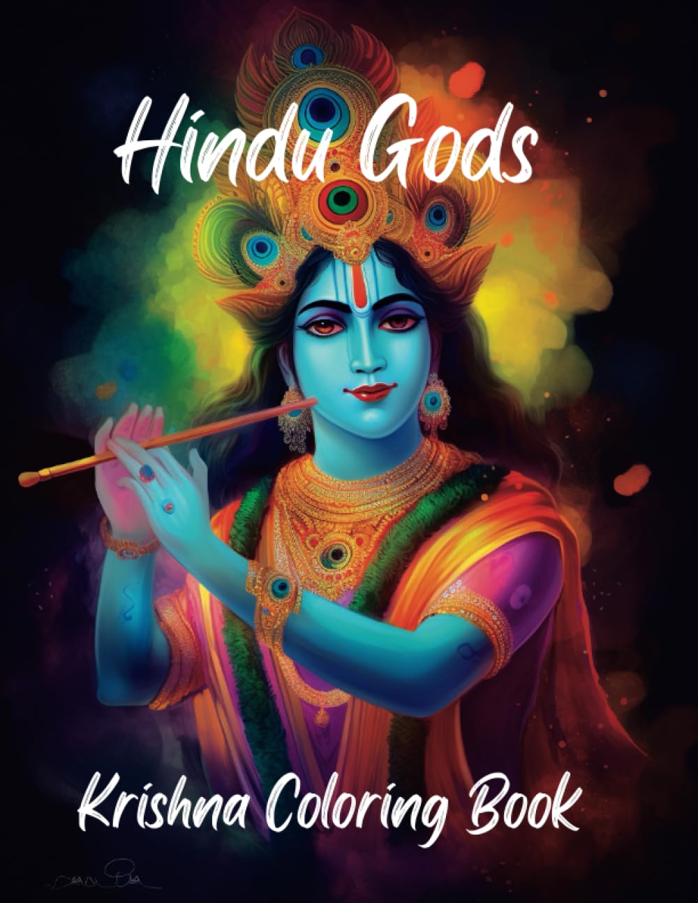 Krishna Coloring Book: Hindu Gods for Kids