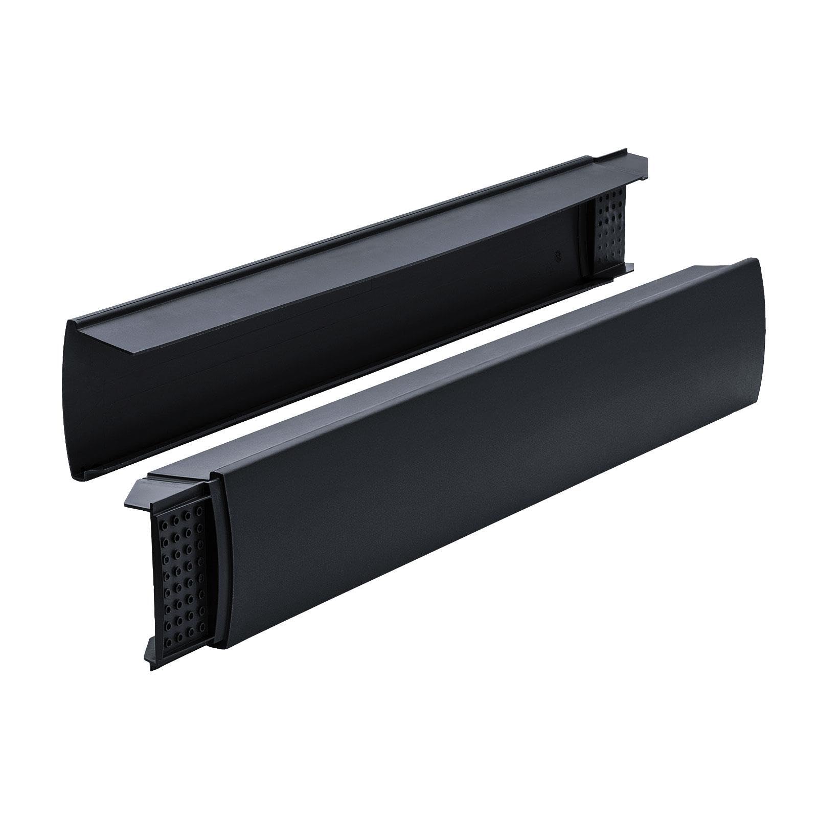 Manthorpe SmartVerge Linear Dry Verge Unit - Left, Black