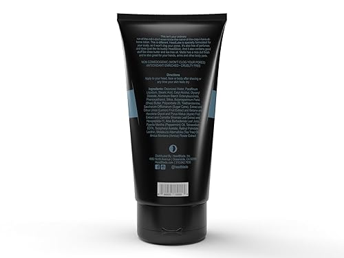 Miniatura 3 de HeadBlade HeadLube - Loción hidratante mate para hombres (5 onzas), deja la cabeza suave y sin grasa, experiencia de afeitado de la cabeza libre -