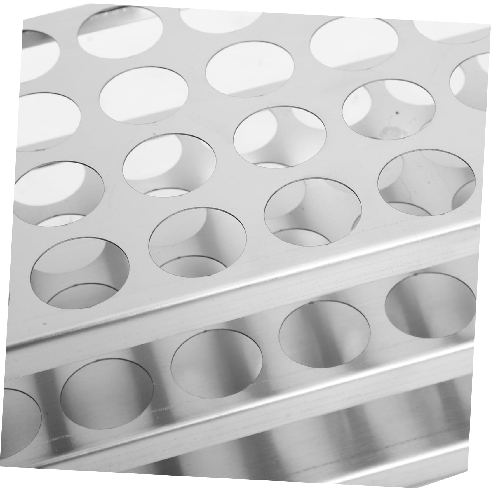 ULTECHNOVO 3piezas Soporte De Tubos De Ensayo De Inoxidable Rack De Laboratorio Resistente y Fácil De Limpiar Para Experimentos Laboratorio