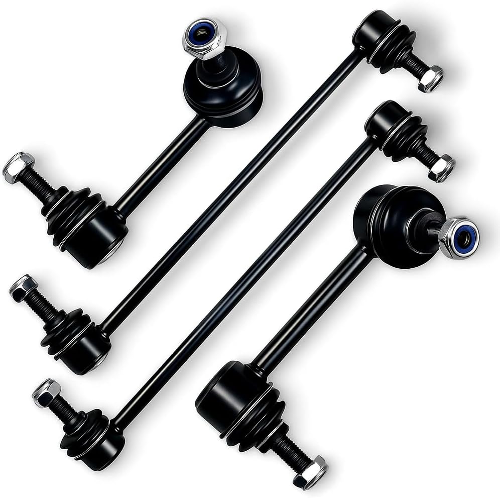 K750094 K750095 K750255 K750256 4PC Front/Rear Stabilizer Sway Bar End Link for Honda Nissan 2007 2008 2009 2010 2011 2012 2013 Altima, 2009-2014 Maxima/Murano