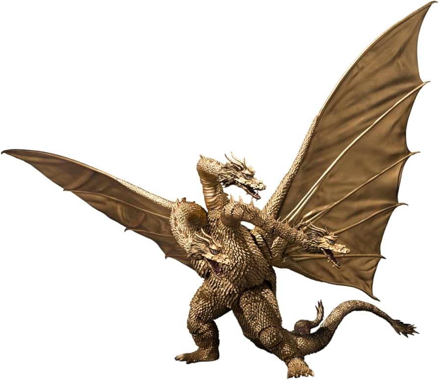 Amazon.com: TAMASHII NATIONS - Godzilla - King Ghidorah [1972 Amazon.com: TAMASHII NATIONS - Godzilla - King Ghidorah [1972